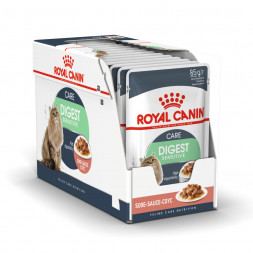 Royal Canin Digestive Care влажный корм для взрослых кошек с расстройствами пищеварительной системы в паучах - 85 г х 24 шт