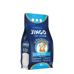 Jingo Натуральный наполнитель для кошачьего туалета - 5 л (4,35 кг)