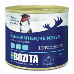 Bozita Reindeer мясной паштет для взрослых собак с олениной - 625 г