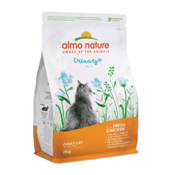 Almo Nature сухой корм для кошек профилактика МКБ с курицей - 2 кг