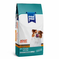 Pawpaw Adult Dog Food with Lamb &amp; Rice сухой корм для собак с ягненком и рисом - 20 кг