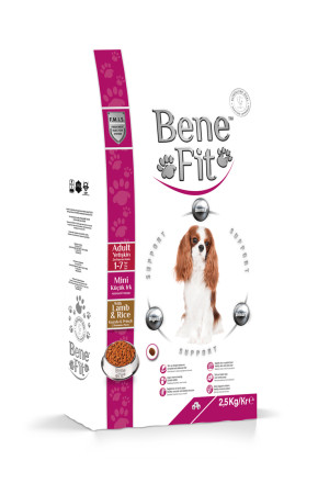 Benefit Mini Canine Adult Breed Lamb &amp; Rice сухой корм для взрослых собак мелких пород с ягненком и рисом - 2,5 кг