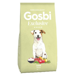 Gosbi Exclusive сухой корм для взрослых собак мелких пород с ягненком - 7 кг