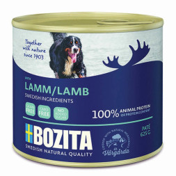 Bozita Lamb мясной паштет для взрослых собак с ягненком - 625 г