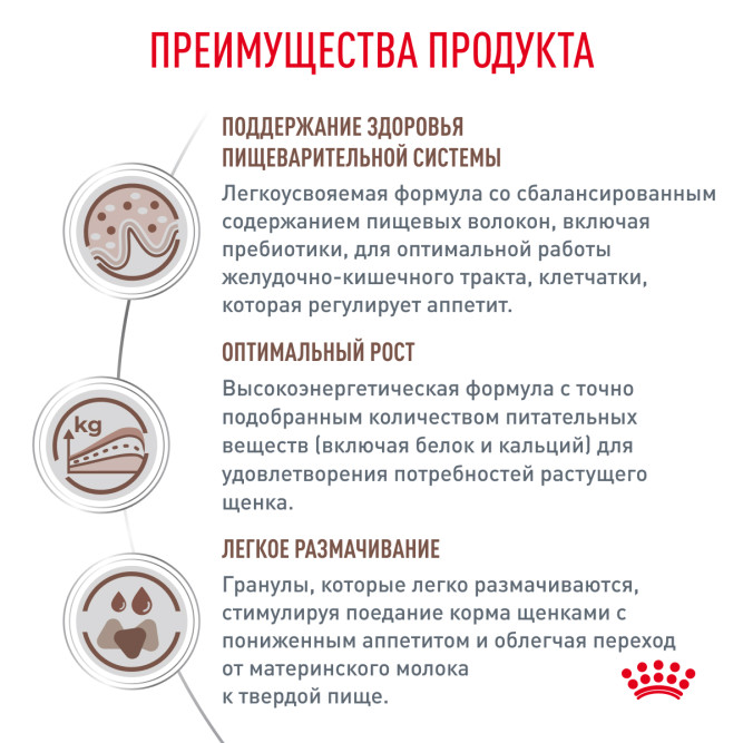Royal Canin Gastrointestinal Puppy сухой корм для щенков при расстройствах пищеварения - 1 кг