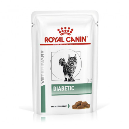 Royal Canin Diabetic Feline влажный корм для кошек при сахарном диабете в паучах - 85 г