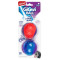 GiGwi BALL игрушка для собак Два мяча с пищалкой, 6 см