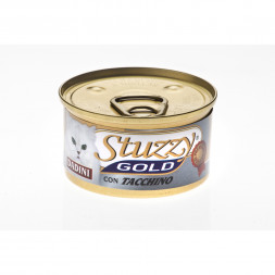 Консервы Stuzzy Gold для кошек с кусочками индейки - 85 г 24 шт
