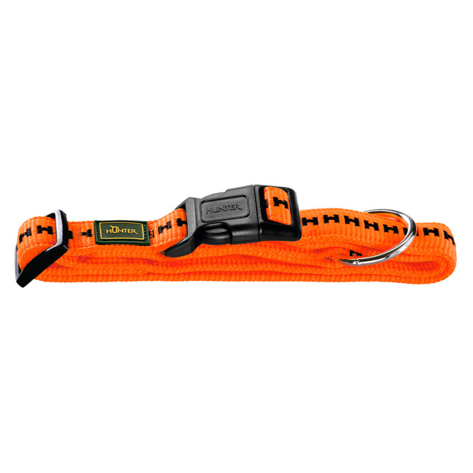 Hunter Power Grip VP 45-65 oшейник для собак, XL (45-65 см), оранжевый