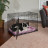 Лежанка MidWest Fashion для собак и кошек плюшевая 52х32 см, розовая