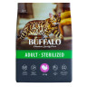 Изображение товара Mr.Buffalo Castrated полнорационный сухой корм для взрослых стерилизованных котов и кошек с индейкой - 1,8 кг