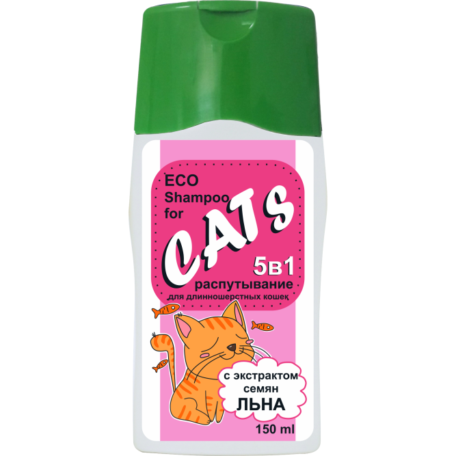 Барсик ЭКО шампунь для кошек распутывающий - 150 мл