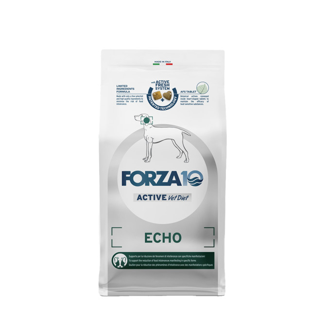 Forza10 Active Echo сухой корм для взрослых собак всех пород с заболеванием слуховых органов - 10 кг