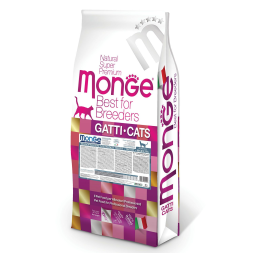 Monge Cat PFB Monoprotein Sterilised сухой корм для взрослых стерилизованных кошек с форелью - 10 кг