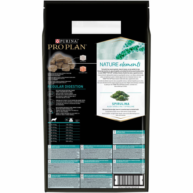 Purina Pro Plan Nature Elements сухой корм для взрослых собак средних и крупных пород, с высоким содержанием ягненка - 2 кг