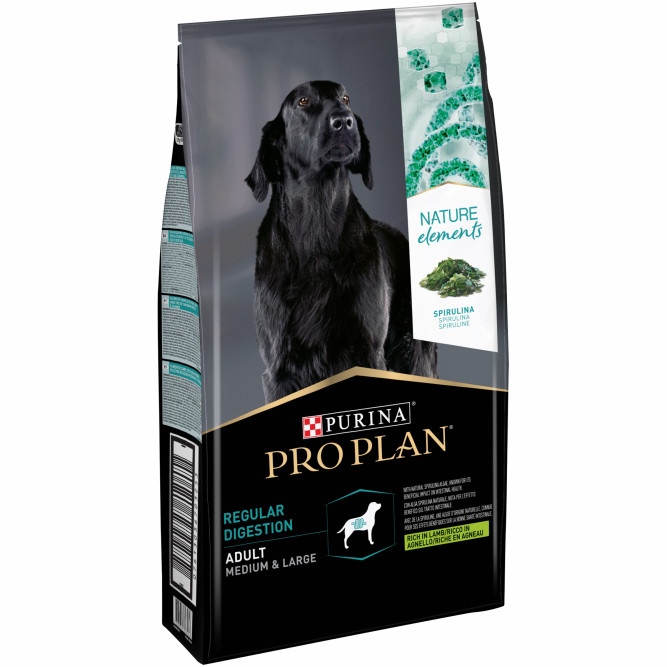 Purina Pro Plan Nature Elements сухой корм для взрослых собак средних и крупных пород, с высоким содержанием ягненка - 2 кг