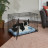 Лежанка MidWest Fashion для собак и кошек плюшевая 56х45 см, голубая