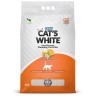 Изображение товара Cat's White Orange наполнитель комкующийся для кошачьего туалета с ароматом апельсина - 10 л