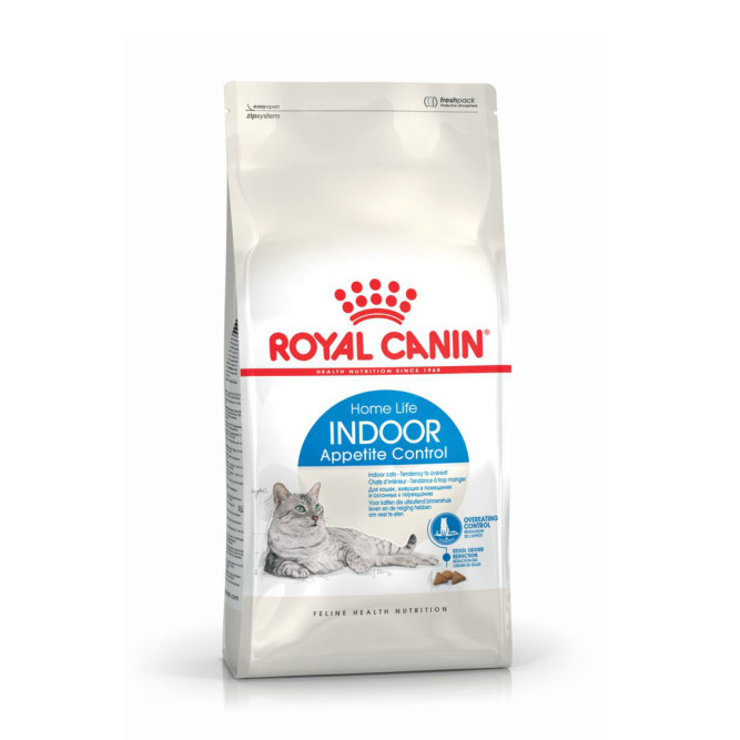 Royal Canin Indoor Appetite Control сухой корм для взрослых кошек, живущих в помещении и склонных к перееданию - 400 г