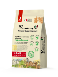 Yummy Linea сухой корм для котят, беременных и кормящих кошек с ягненком - 2 кг