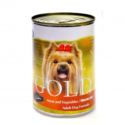 Nero Gold Adult Dog Formula Meat &amp; Vegetables консервы для взрослых собак с мясным рагу - 1,25 кг х 12 шт