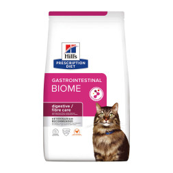 Hills Presription Diet Gastrointestinal Biome сухой диетический корм для врослых кошек при расстройствах пищеварения, забота о микробиоме кишечника, с курицей - 1,5 кг