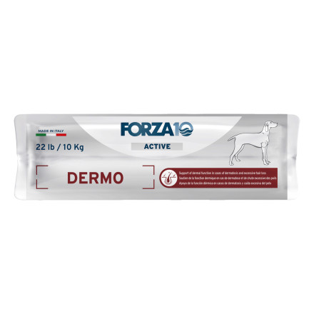 Forza10 Active Dog Adult Dermo сухой корм для взрослых собак всех пород с патологиями кожного покрова - 10 кг