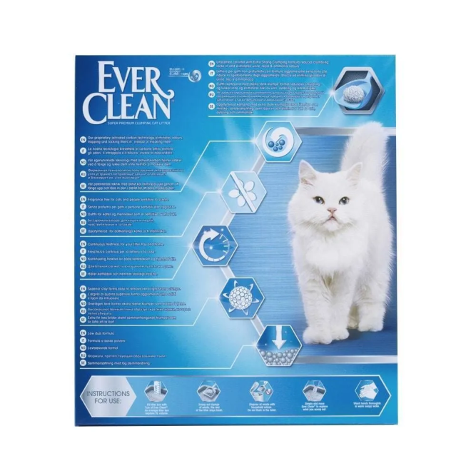 Ever Clean Extra Strong Clumping Unscented наполнитель комкующийся без ароматизатора - 6 л