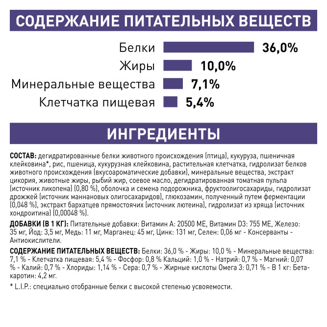 Royal Canin Senior Consult Stage 1 сухой корм для кошек старше 7 лет, не имеющих видимых признаков старения - 10 кг