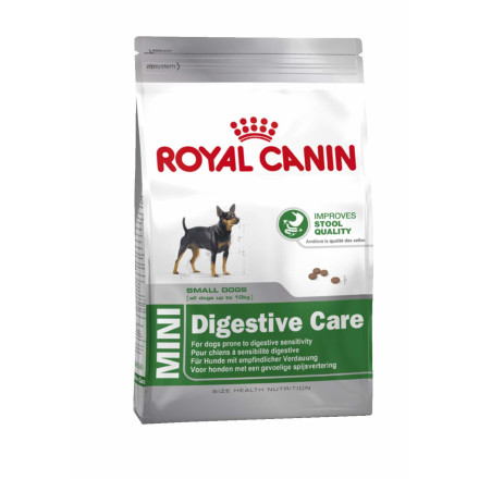 Royal Canin Mini Digestive Care сухой корм для взрослых собак мелких пород с чувствительным пищеварением - 800 г