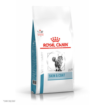 Royal Canin Skin &amp; Coat сухой диетический корм для стерилизованных кошек с чувствительной кожей - 400 г