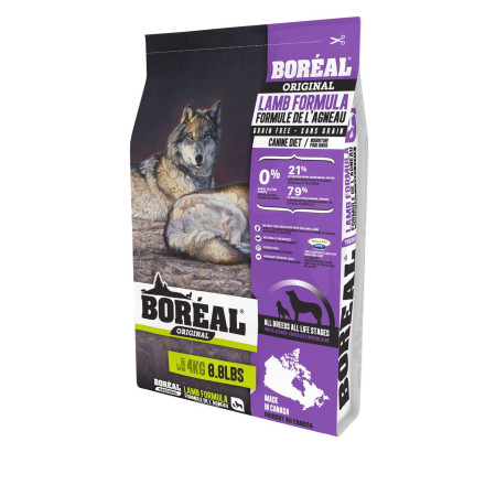 Boreal Original сухой корм для собак всех пород с ягненком - 4 кг