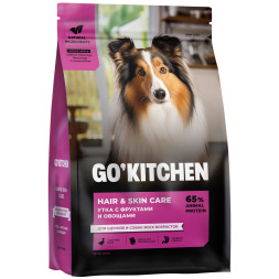 Go' Kitchen сухой корм для собак всех возрастов и щенков, с уткой - 1,59 кг