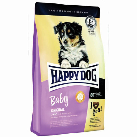 Happy Dog Baby Original сухой корм для щенков от 1 до 6 месяцев - 4 кг