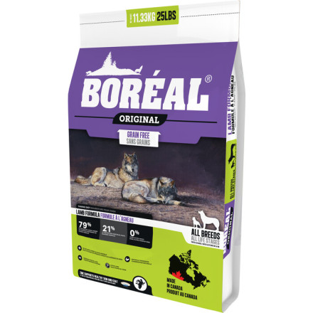 Boreal Original сухой корм для собак всех пород с ягненком - 11,33 кг