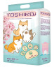 Изображение товара Toshiko пеленки впитывающие одноразовые с ароматом сакуры, 60х60 см - 30 шт