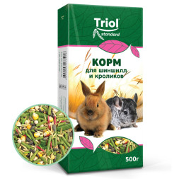 Тriol Standard корм для шиншилл и кроликов - 500 г