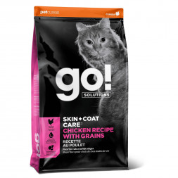 GO! Skin + Coat Chicken сухой корм для котят и кошек с цельной курицей, фруктами и овощами - 3,63 кг