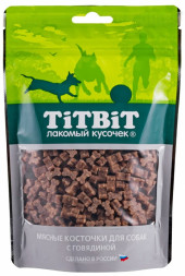 TiTBiT лакомство для собак Косточки мясные с говядиной - 150 г