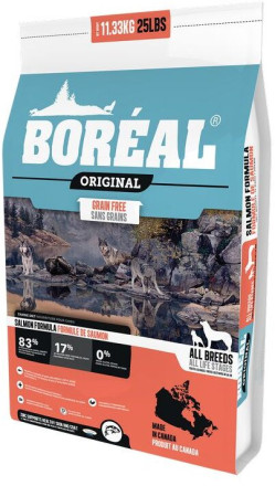 Boreal Original сухой корм для собак всех пород с лососем - 11,33 кг