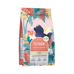 Florida сухой корм для котят с лососем и черникой - 400 г