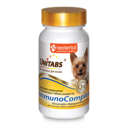 Unitabs ImmunoComplex с Q10 для мелких собак - 100 табл.
