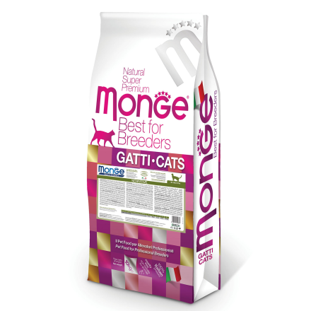 Monge Cat Sensitive сухой корм для взрослых кошек с чувствительным пищеварением с курицей - 10 кг