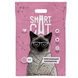 Smart Cat впитывающий наполнитель для кошачьего туалета из диатомита, мелкая фракция - 10 л (5 кг)