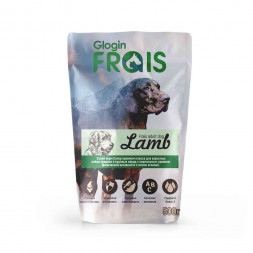 Сухой корм Glogin Frais Adult Dog Lamb для взрослых собак средних и крупных пород с нормальным уровнем активности с мясом ягненка - 500 г