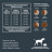 AlphaPet Superpremium сухой полнорационный корм для взрослых собак средних пород с чувствительным пищеварением с бараниной и потрошками - 7 кг