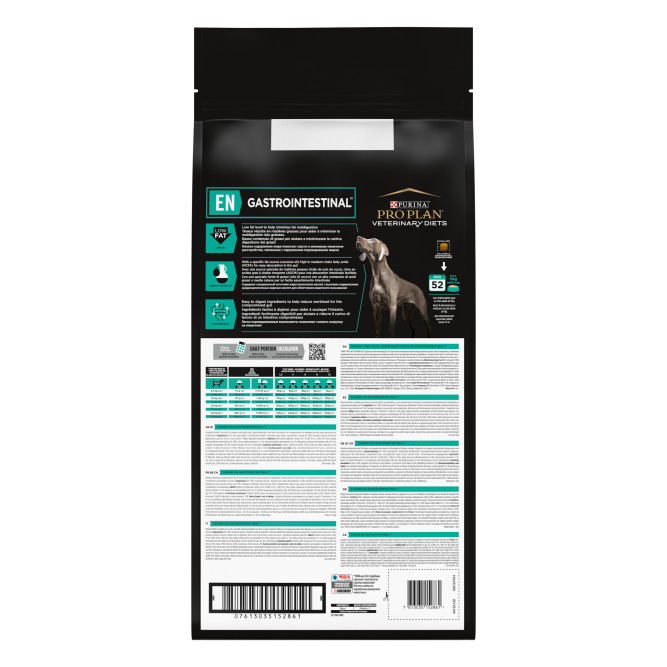 Pro Plan Veterinary diets EN Gastrointestinal сухой корм для взрослых собак при расстройствах пищеварения - 12 кг