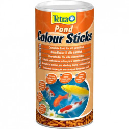 Tetra Pond Color Sticks корм для прудовых рыб палочки для окраски 1 л