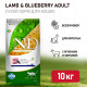 Farmina N&D Prime Cat Grain Free Lamb & Blueberry Adult сухой беззерновой корм для взрослых кошек с ягненком и черникой - 10 кг