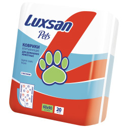 Luxsan Premium коврики впитывающие для животных, 60х90, 20 шт